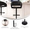Flash Furniture Black Vinyl Adjustable Height Barstool CH-122070-BKBK-GG - alternate 7